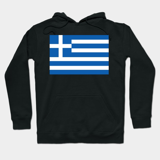 Greece National Flag Hoodie by Culture-Factory